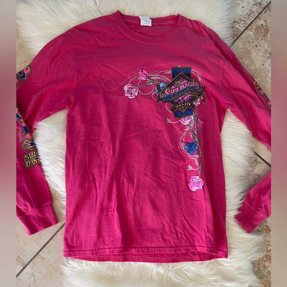 Sturgis Motorcycle Rally Women's Long Sleeve Tee Medium